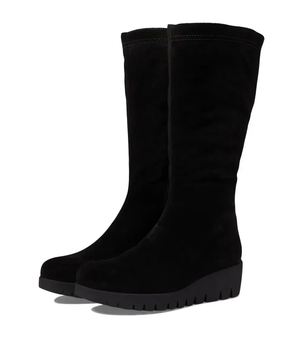 LA CANADIENNE TOVA BLACK SUEDE 7 M (B)